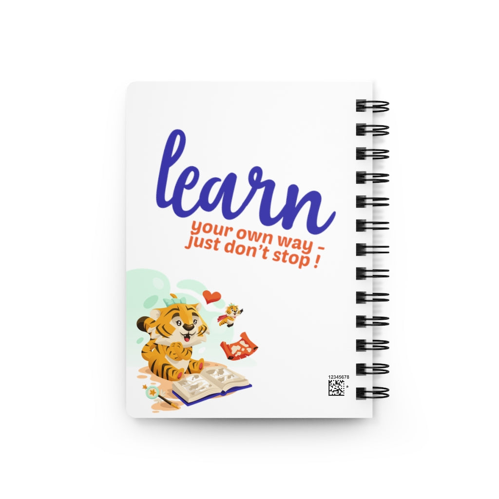 Learn Your Own Way Kai & Kika Spiral Notebook