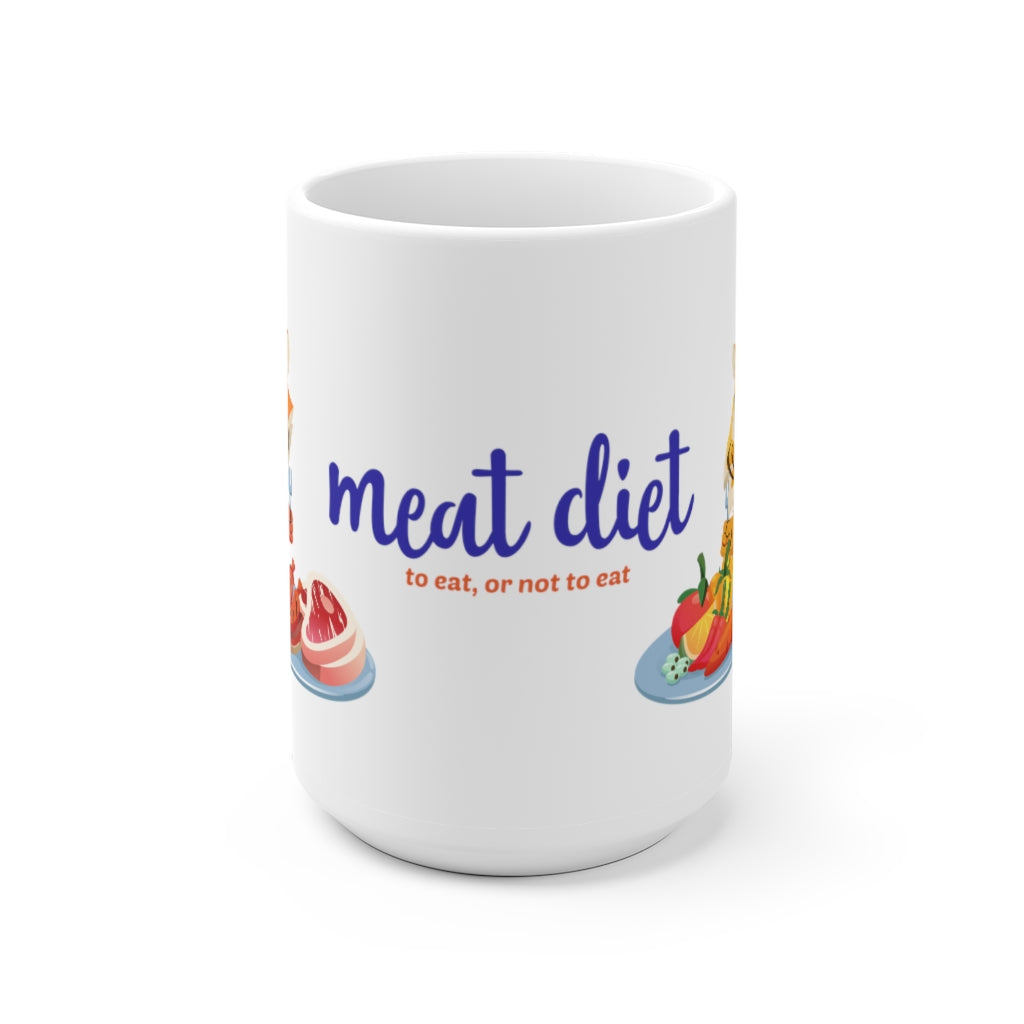 Meat Diet To Eat or Not To Eat Kai & Kiki Mug