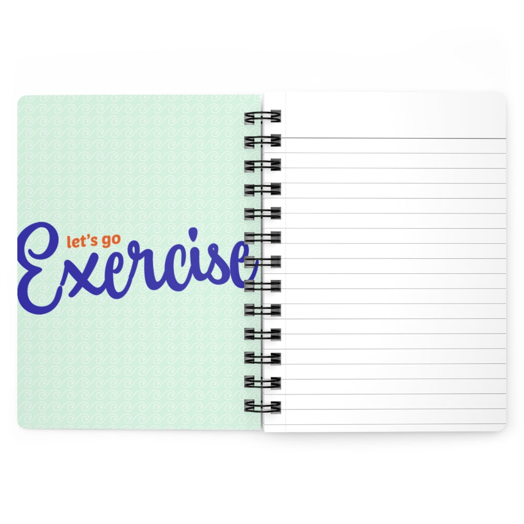 Let's Go Exercise Kai & Kika Spiral Notebook