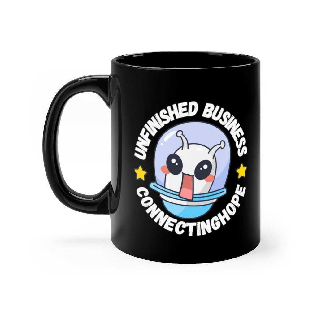 Unfinished Business Black Mug