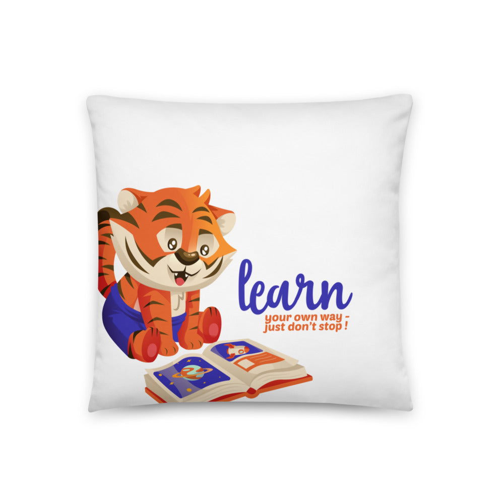 Let's Learn Something New Kai and Kika Pillow
