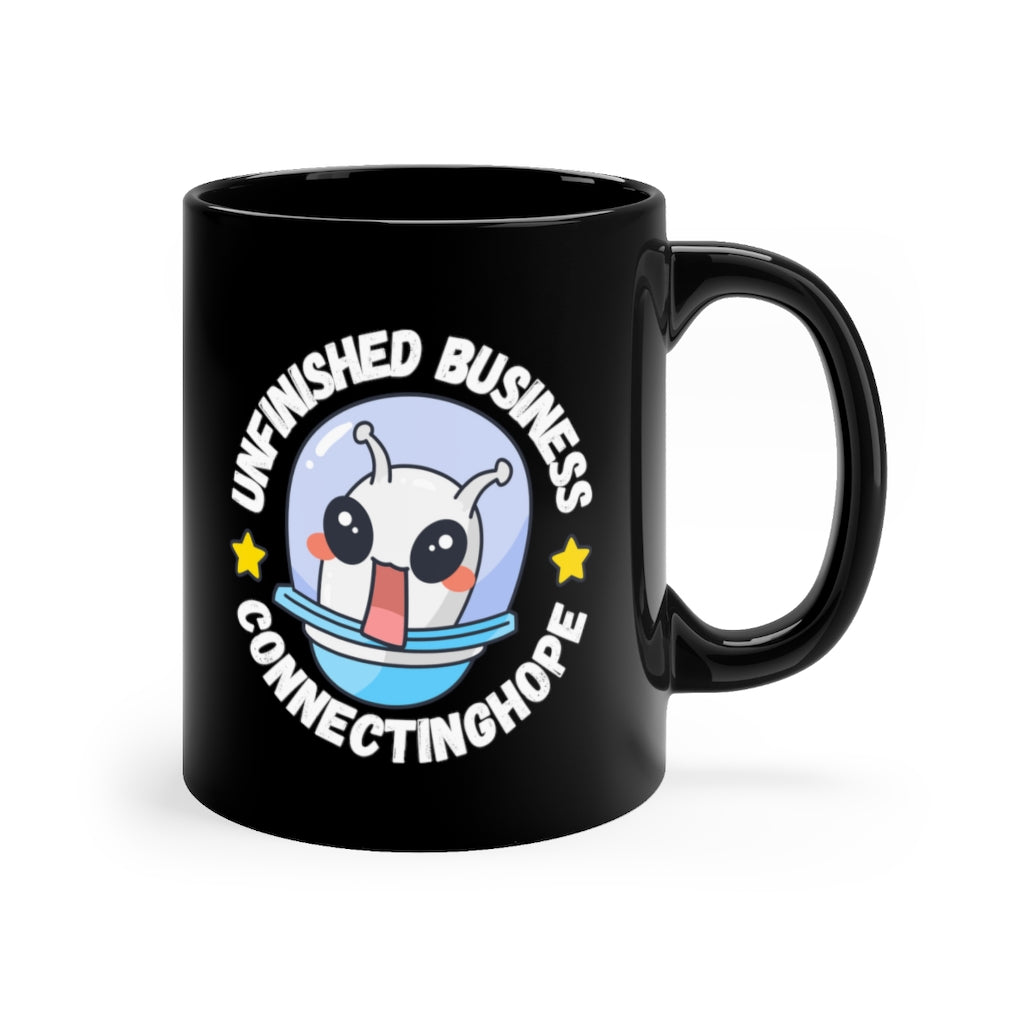 Unfinished Business Black Mug